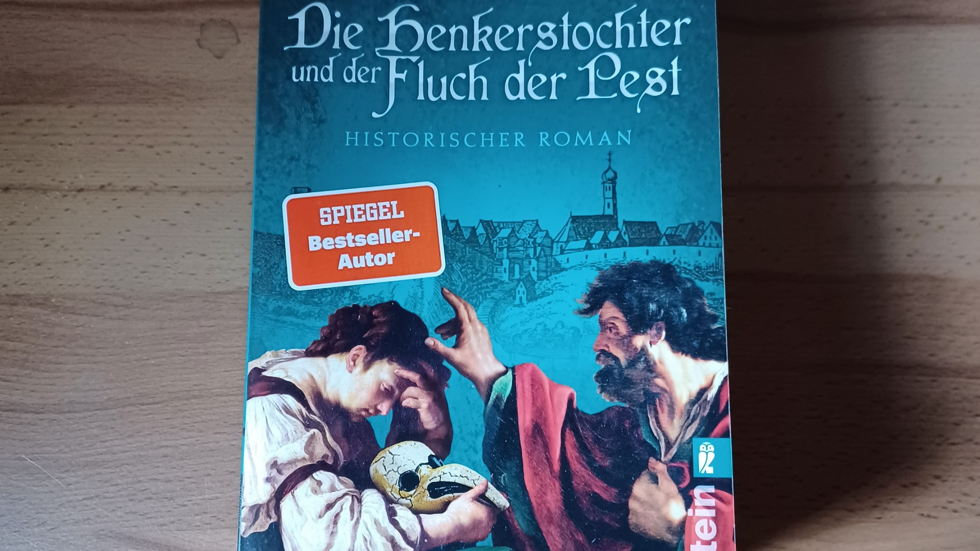 Das Cover meines liebsten Krimis "Die Henkerstochter und der Fluch der Pest"