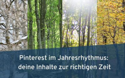 Saisonales Pinterest Marketing – Inhalte rechtzeitig planen