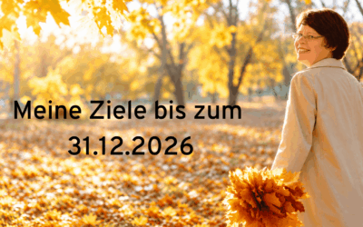 Meine Ziele bis Ende Dezember 2026